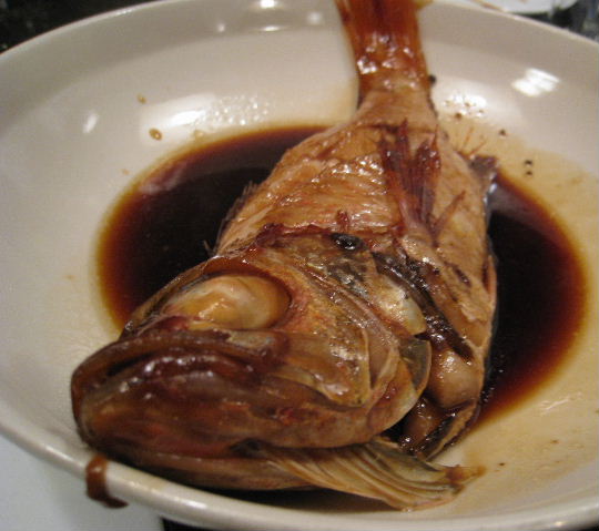 のどぐろの煮付け