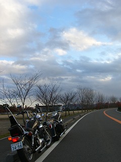 とある初冬の午後の空