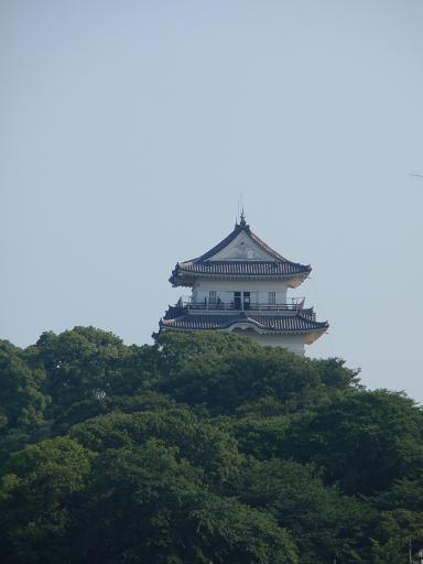 小田原城_駅から