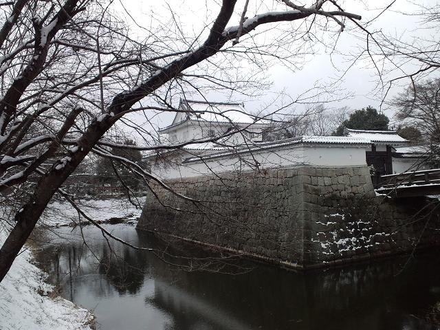 水口城　雪2