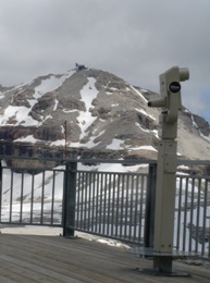 ドロミテ雪山