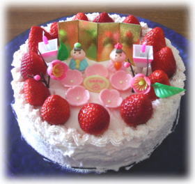 ひなケーキ
