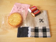 イニシャル入りコースター