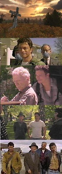 ザ・スタンド  TV版　「研究所に捕獲されるスチュー」「スチューとグレンの出会い」「スチュー/グレン/フラン/ハロルド」「旅に出る4人」