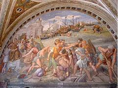 「オスティアの戦い」とローマ教皇レオ4世