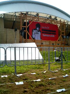 席から見たステージ