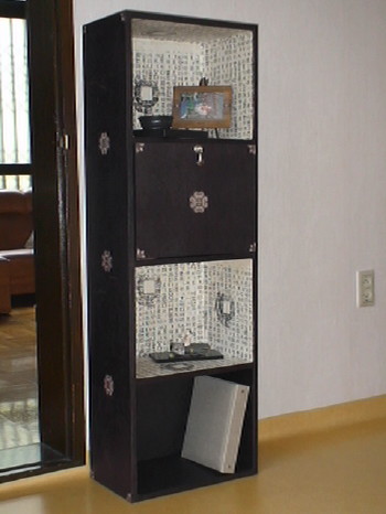 韓紙工芸カラーボックス１