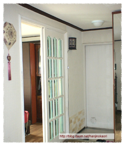 韓紙工芸－壁灯３