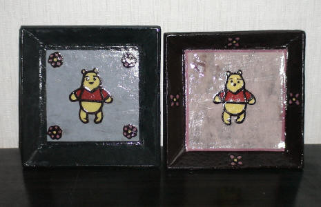 韓紙工芸－プ－さんの角皿