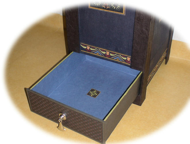 韓紙工芸-韓紙保管ケース3