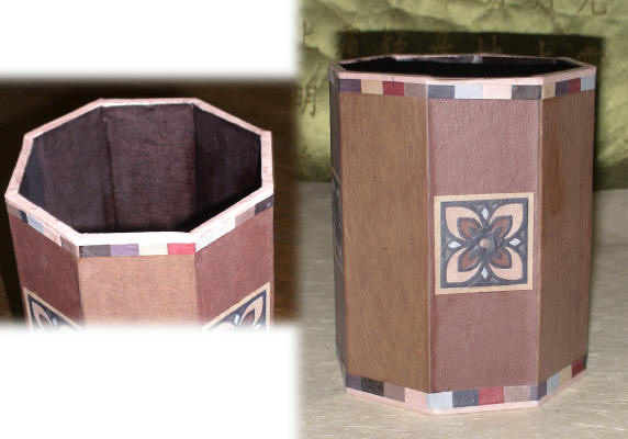 お花のペン立て２