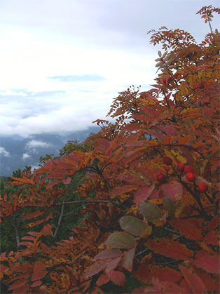 南駒ヶ岳と越百山_御岳山