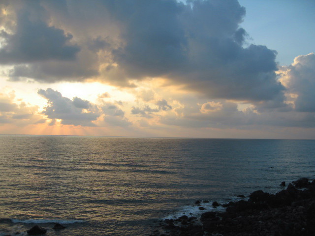 女鹿駅からの風景