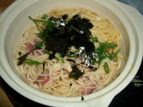 イカ明太子すぱ