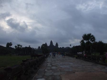 アンコールワット参道
