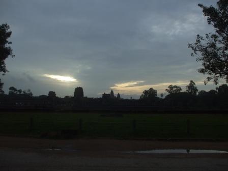アンコールワットの朝