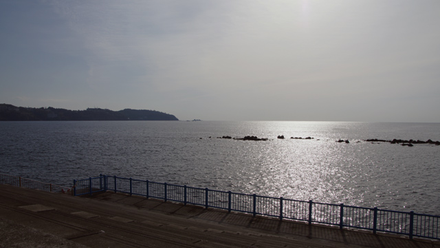 平穏な相模の海