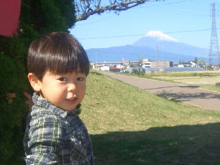 富士山よく見えるよ～