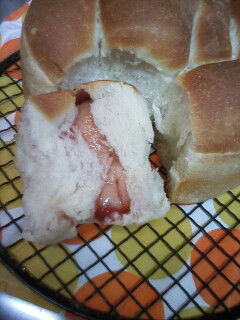 ジャムパン焼き上がり２