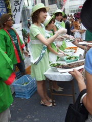 徳島のすだち娘