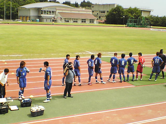 コバルトーレ女川の試合(2007年8月19日)