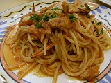 渡り蟹のパスタ