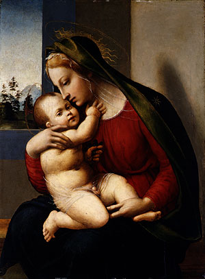 Granacci_Madonna and Child, ca. 1520