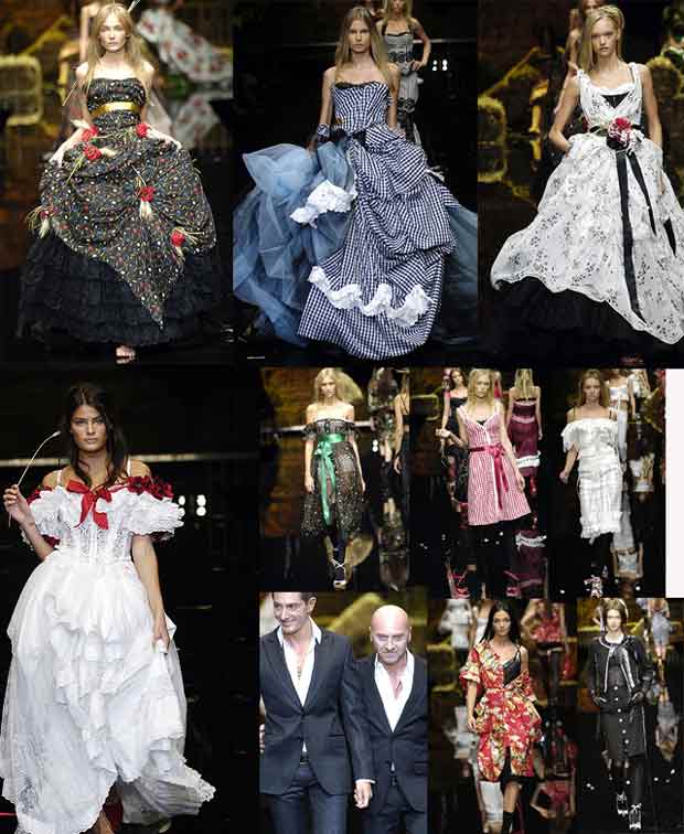 ２００６春夏ミラノ Dolce&Gabbana ドルチェ＆ガッバーナ ドルガバは 