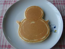 ホットケーキ_雪だるまS