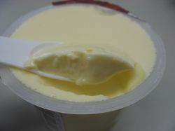 なめらかプリン黒胡椒の香り（中身）