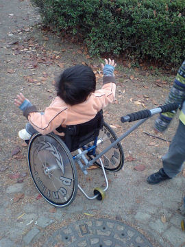 手押しハンドル試作１号