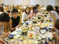 夕食