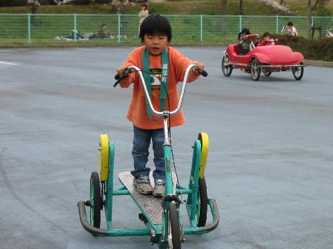 ジャンプ自転車