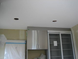 クロス天井キッチン