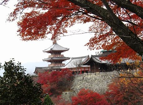 清水寺の三重塔