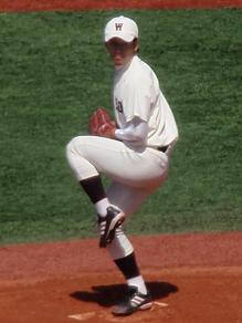 早稲田大・斎藤佑樹投手