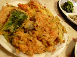 天ぷら盛りだくさん