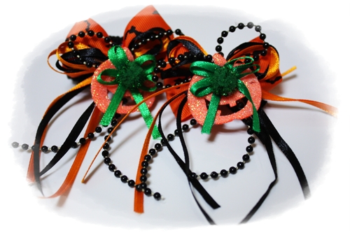 ハロウィン髪飾り
