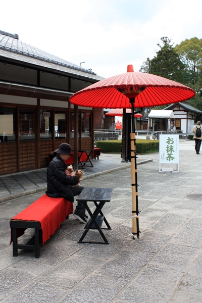 薬師寺　茶店で一服♪