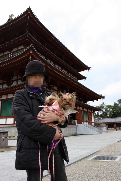 おちびぃ～ずと薬師寺へＧＯ～♪