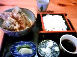 野菜天丼セット