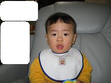 長男・初散髪(H17・1・27)