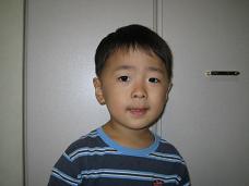 長男・散髪後3(H19・10・5)