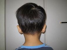 長男・散髪後4(H19・10・5)