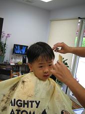 長男・散髪前2(H19・10・5)