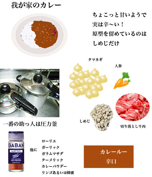我が家のカレー