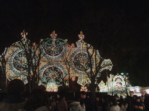ルミナリエ・公園４