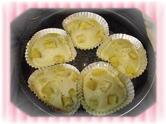 カテキン蒸しケーキ
