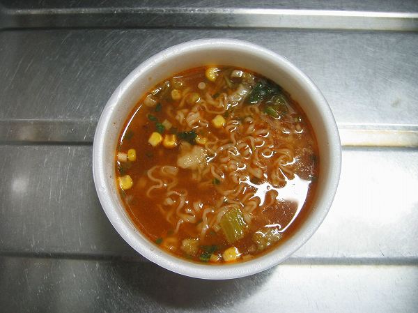 広東味噌拉麺　五目野菜の味噌３