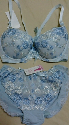 ブルー薔薇ブラ